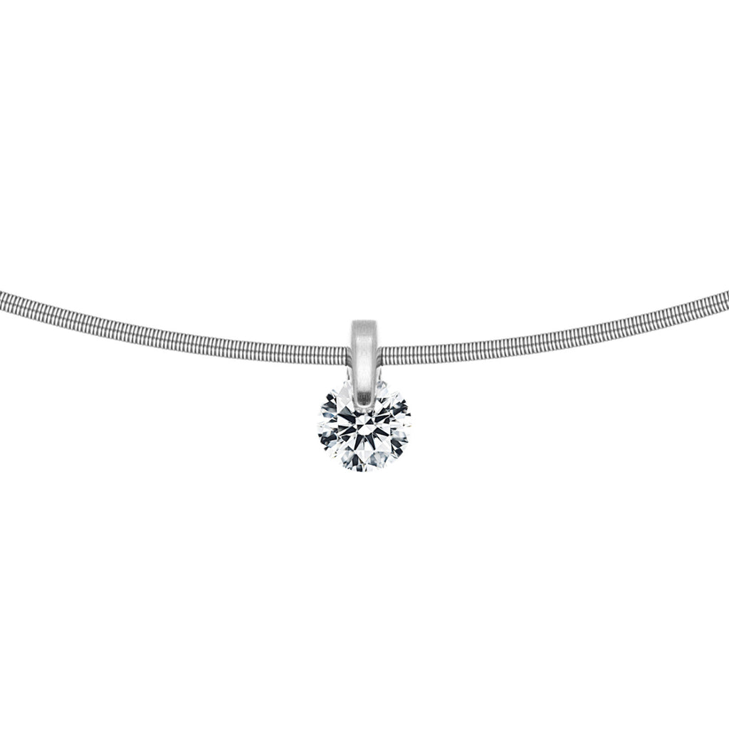 Schaffrath LIBERTÉ Collier - 214_L2N2N_050_WW (WW) aus Weißgold, Platin mit Diamant