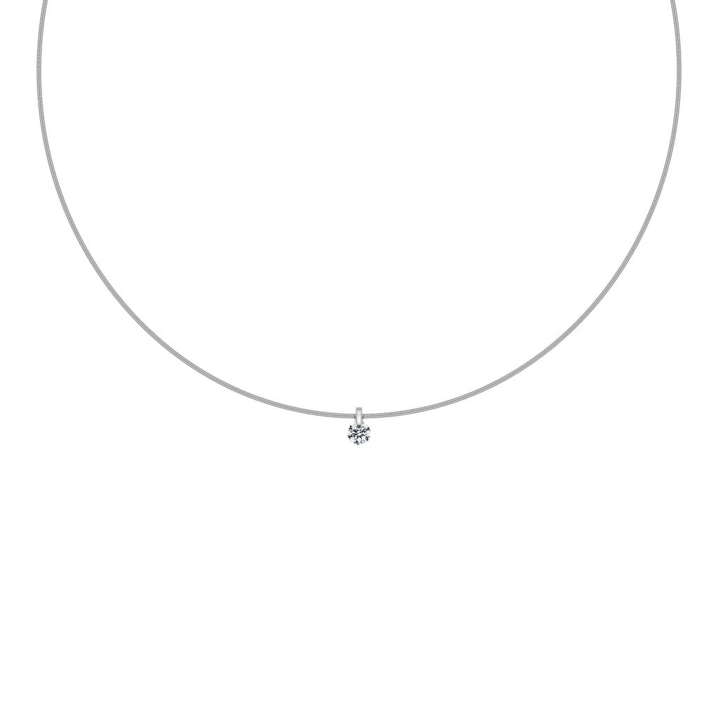 Schaffrath LIBERTÉ Collier - 214_L2N2N_050_WW (WW) aus Weißgold, Platin mit Diamant