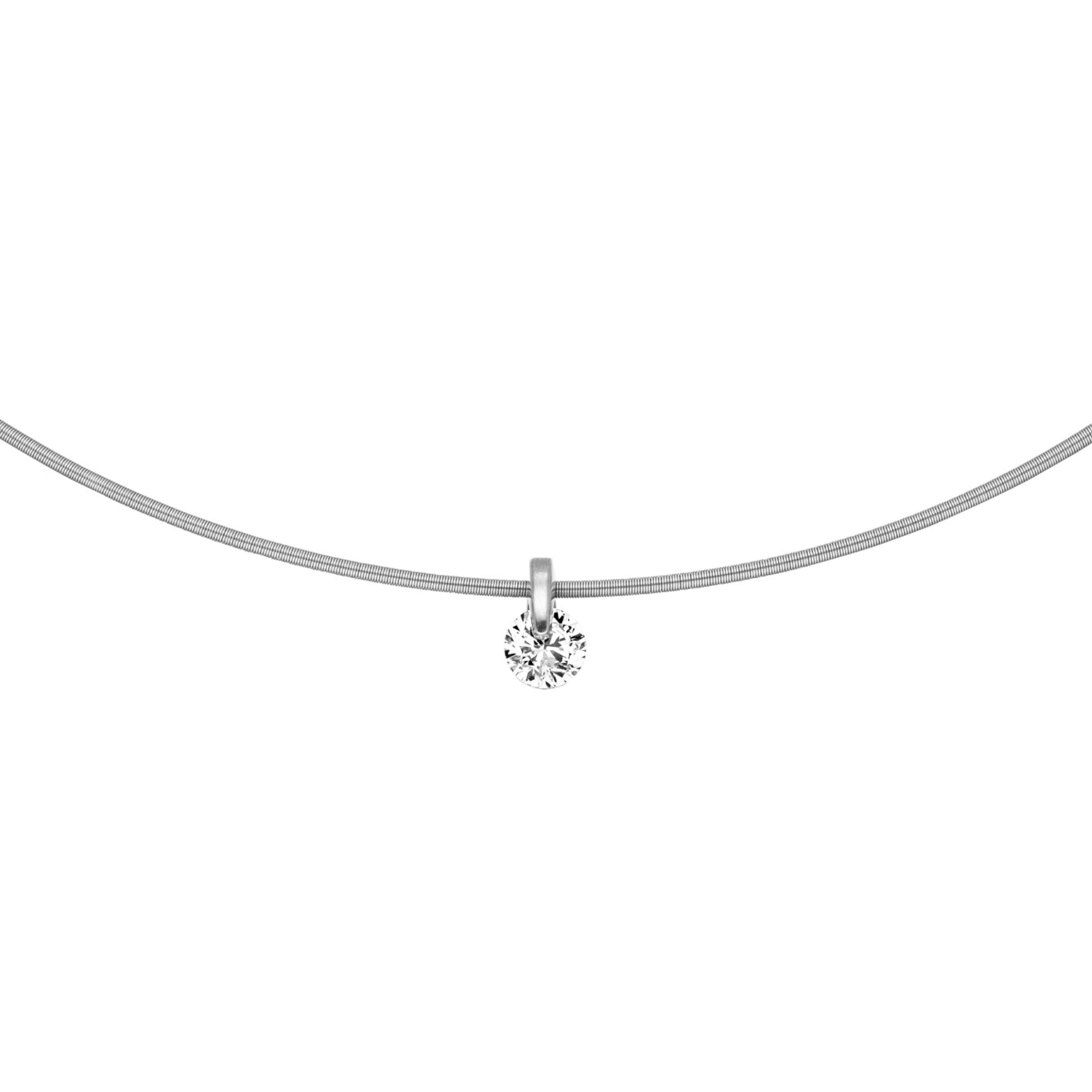 Schaffrath LIBERTÉ Collier - 214_L2N2N_020_WW (WW) aus Weißgold, Platin mit Diamant