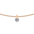 Schaffrath LIBERTÉ Collier - 754_L2N2N_050_RW (RW) aus Roségold, Platin mit Diamant