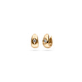 Schaffrath LIBERTÉ Creolen - 117_L1C61_35_GW (GW) aus Gelbgold, Platin mit Diamant