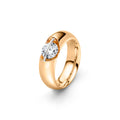 Schaffrath LIBERTÉ Diamantring - 118_L1061_70_GW (GW) aus Gelbgold, Platin mit Diamant
