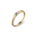 Schaffrath LIBERTÉ Diamantring - 118_L2N20_020_GW (GW) aus Gelbgold mit Diamant