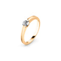 Schaffrath LIBERTÉ Diamantring - 118_L2N20_040_GW (GW) aus Gelbgold mit Diamant