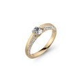 Schaffrath LIBERTÉ Diamantring - 118_L2N23_070_GW (GW) aus Gelbgold mit Diamant