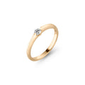 Schaffrath LIBERTÉ Diamantring - 118_L2N30_020_GW (GW) aus Gelbgold mit Diamant