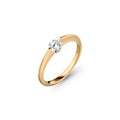 Schaffrath LIBERTÉ Diamantring - 118_L2N30_040_GW (GW) aus Gelbgold mit Diamant