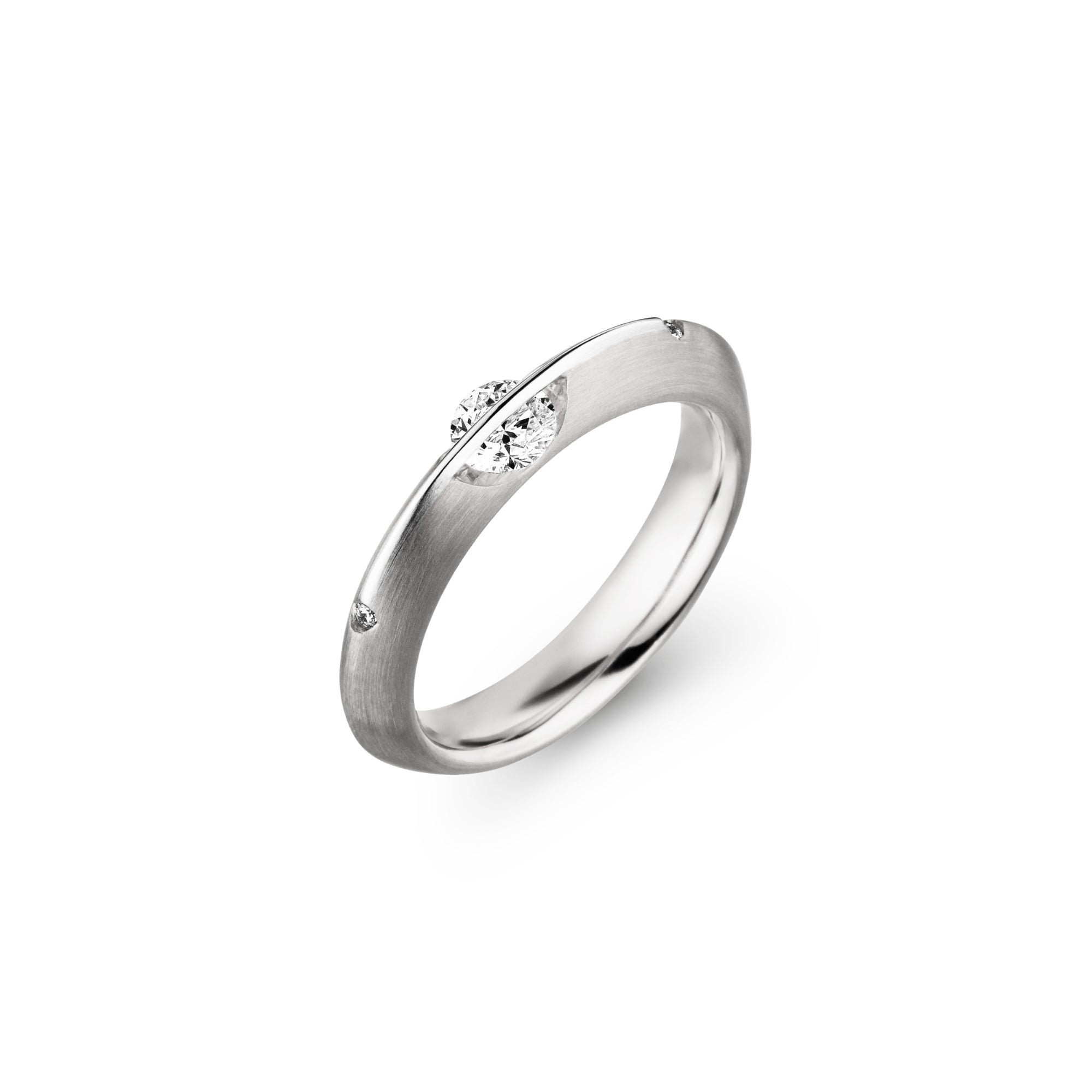 Schaffrath LIBERTÉ Diamantring - 218_L1029_30_WW (WW) aus Weißgold, Platin mit Diamant