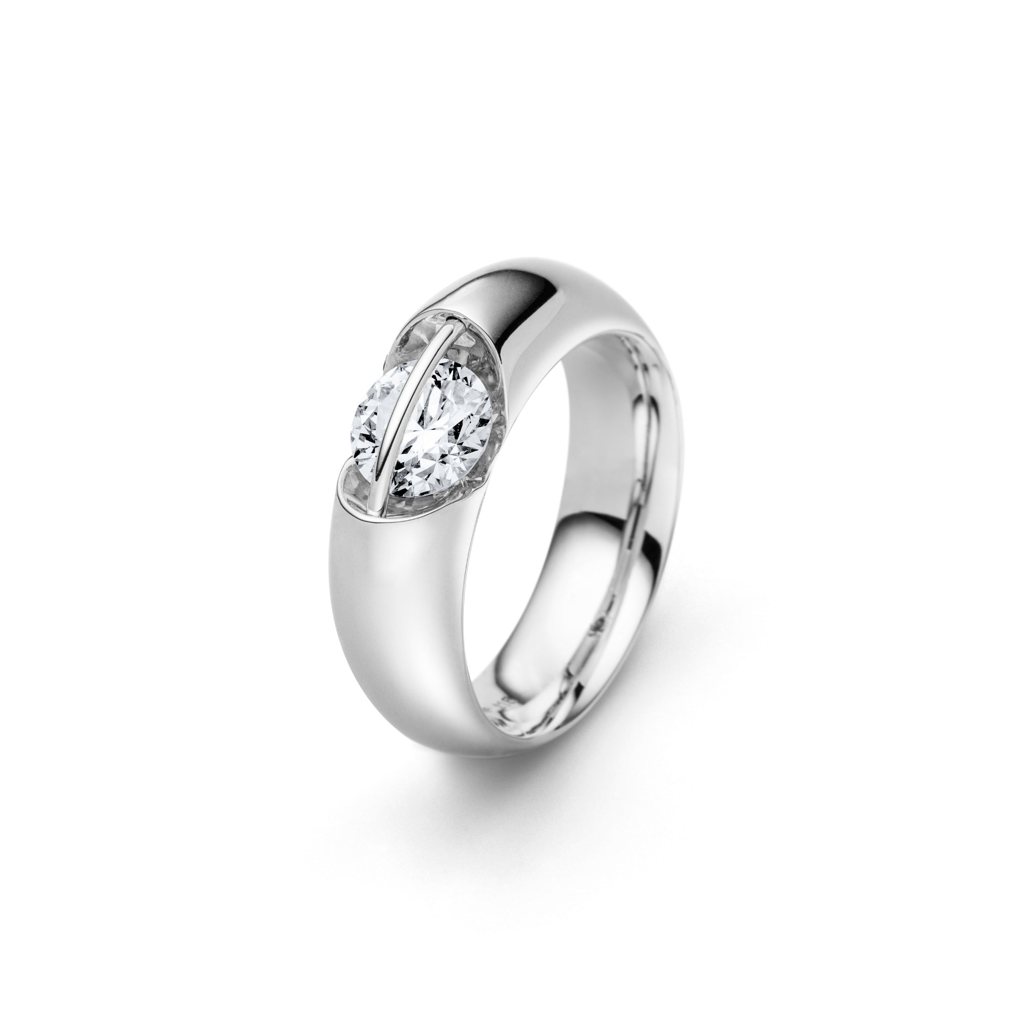 Schaffrath LIBERTÉ Diamantring - 218_L1061_70_WW (WW) aus Weißgold, Platin mit Diamant