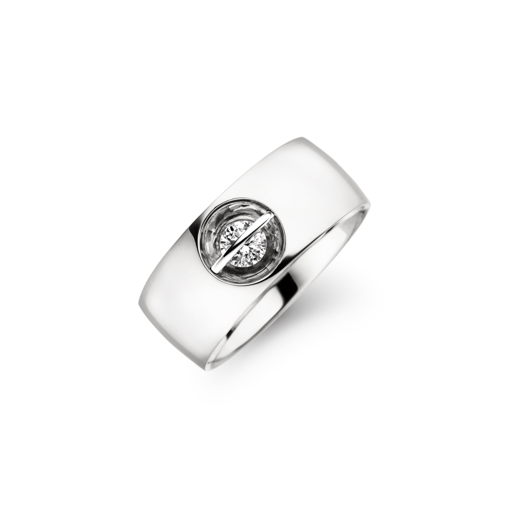 Schaffrath LIBERTÉ Diamantring - 218_L1063_20_WW (WW) aus Weißgold, Platin mit Diamant