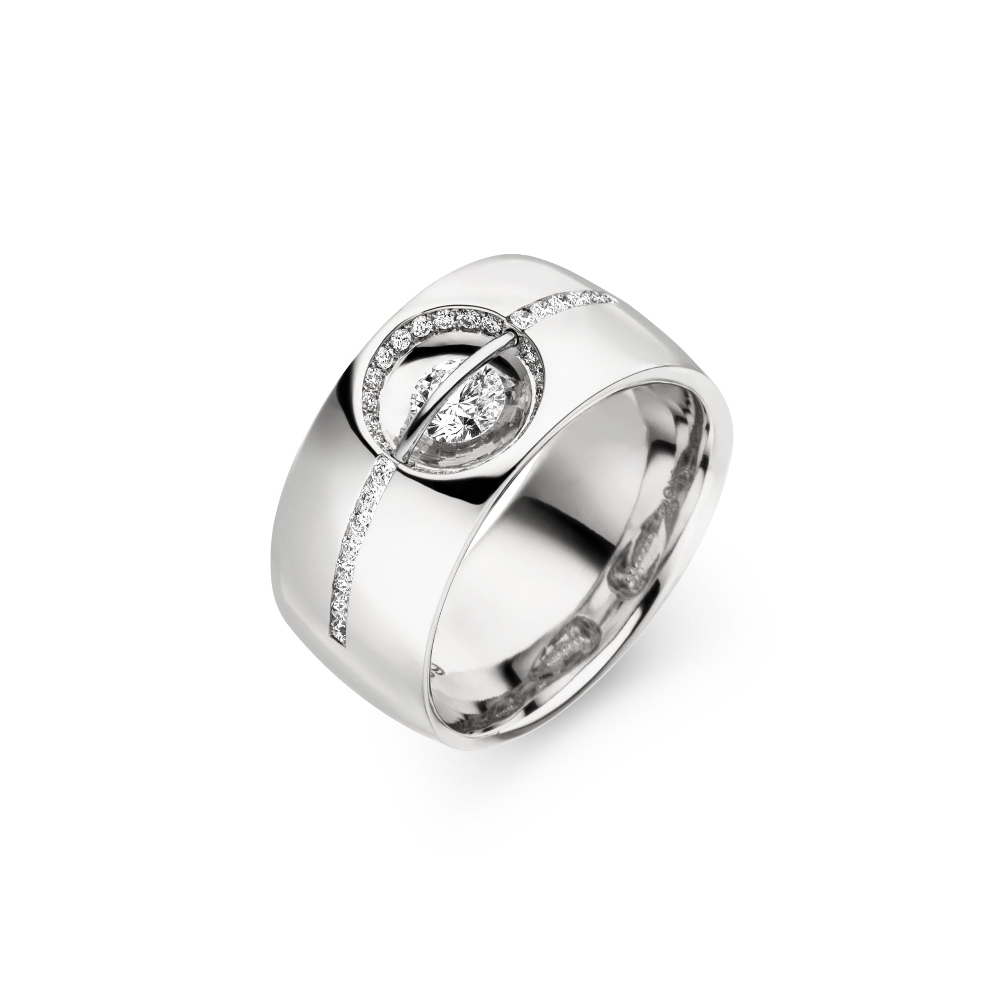 Schaffrath LIBERTÉ Diamantring - 218_L1064_030_WW (WW) aus Weißgold, Platin mit Diamant