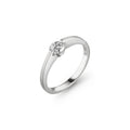 Schaffrath LIBERTÉ Diamantring - 218_L2N20_050_WW (WW) aus Weißgold mit Diamant
