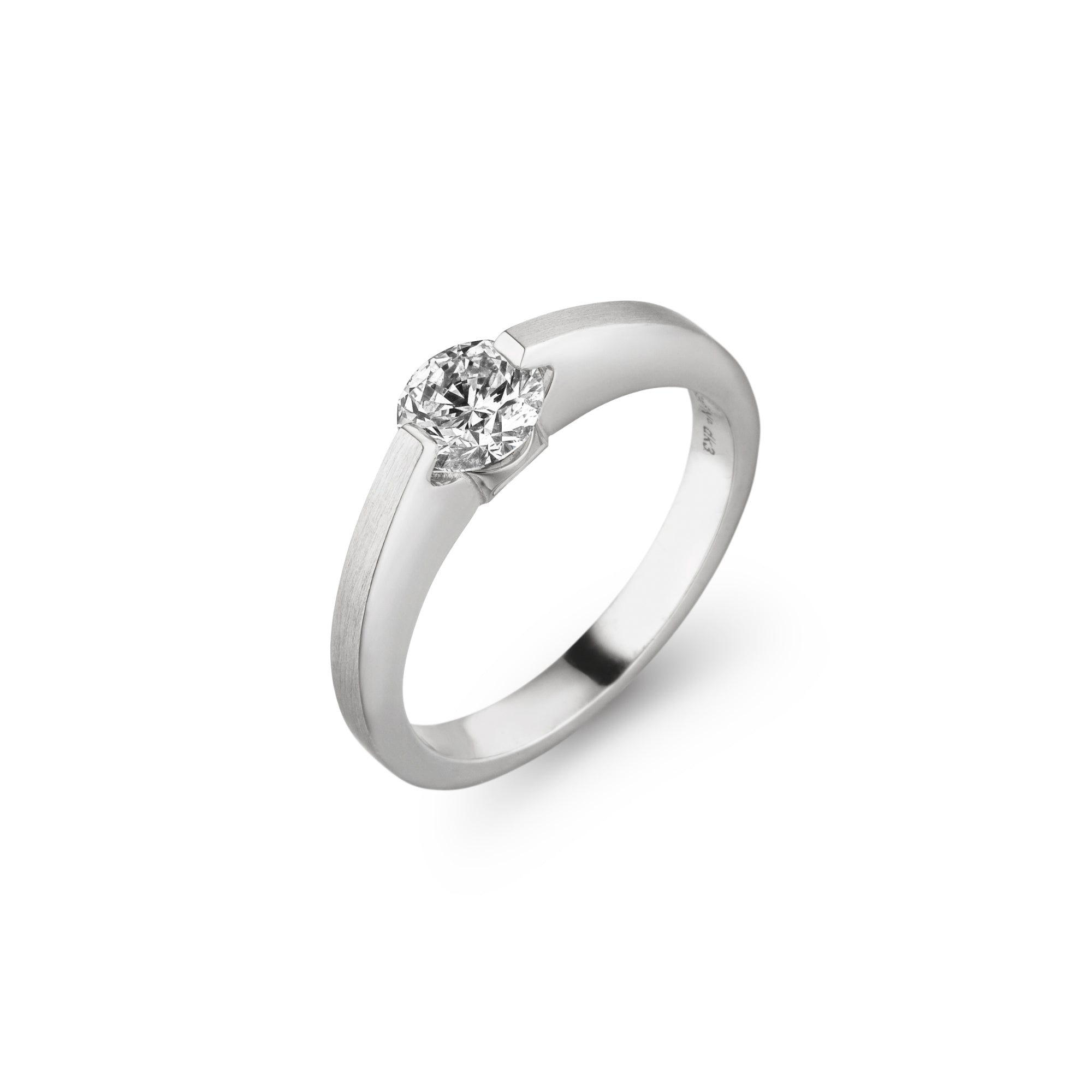 Schaffrath LIBERTÉ Diamantring - 218_L2N20_070_WW (WW) aus Weißgold mit Diamant