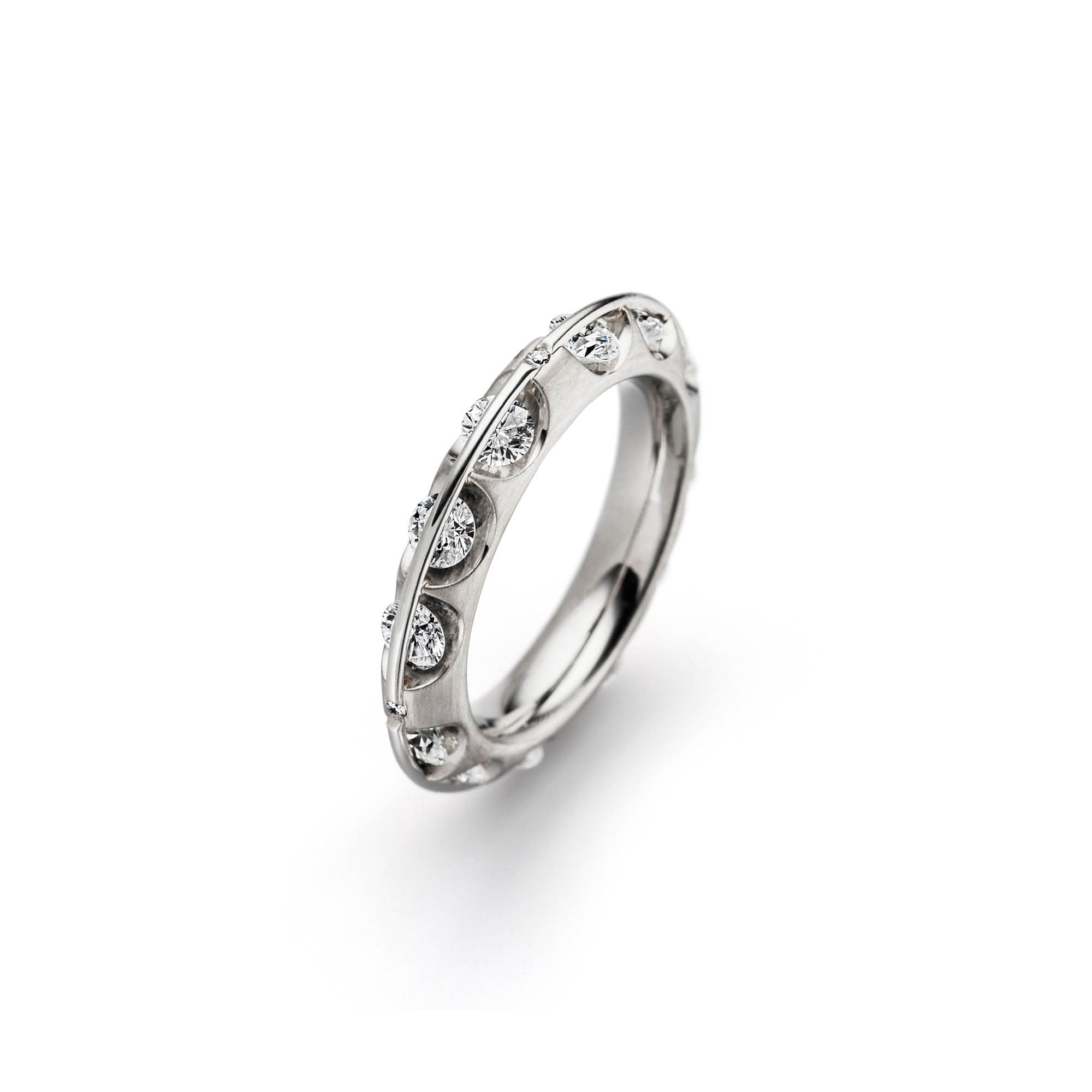 Schaffrath LIBERTÉ Diamantring - 218_L1047_180_WW (WW) aus Weißgold, Platin mit Diamant