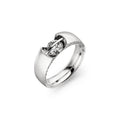 Schaffrath LIBERTÉ Diamantring - 218_L1090_50_WW (WW) aus Weißgold, Platin mit Diamant