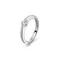 Schaffrath LIBERTÉ Diamantring - 218_L2N24_030_WW (WW) aus Weißgold mit Diamant