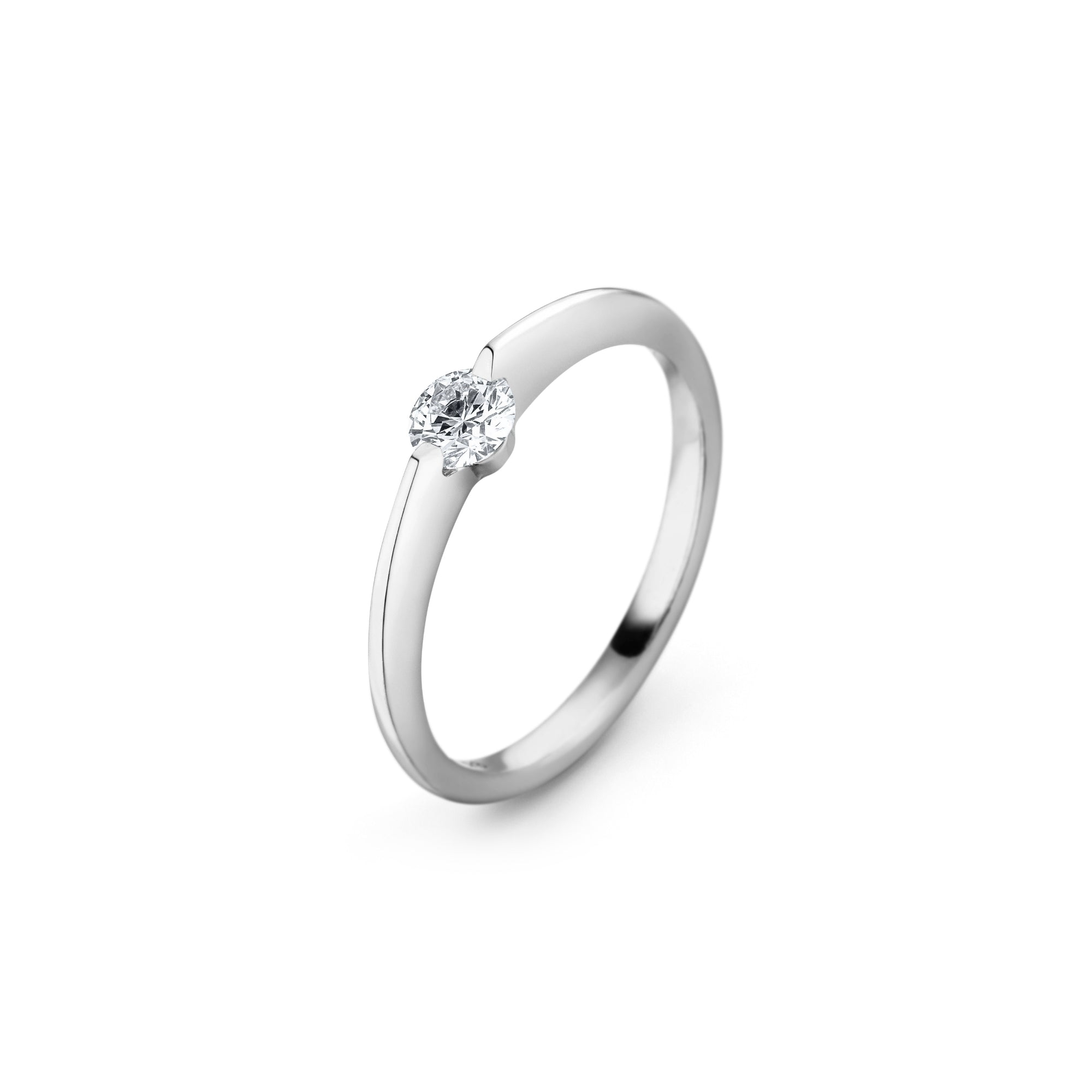 Schaffrath LIBERTÉ Diamantring - 218_L2N30_020_WW (WW) aus Weißgold mit Diamant