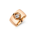 Schaffrath LIBERTÉ Diamantring - 758_L1063_40_RW (RW) aus Roségold, Platin mit Diamant