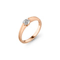 Schaffrath LIBERTÉ Diamantring - 758_L2N20_050_RW (RW) aus Roségold mit Diamant