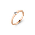 Schaffrath LIBERTÉ Diamantring - 758_L2N30_020_RW (RW) aus Roségold mit Diamant