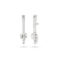 Schaffrath LIBERTÉ Ohrhänger - 217_L1040_80_WW (WW) aus Weißgold, Platin mit Diamant