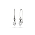 Schaffrath LIBERTÉ Ohrhänger - 217_L1041_50_WW (WW) aus Weißgold, Platin mit Diamant
