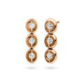 Schaffrath LIBERTÉ Ohrhänger - 757_L1061_OH_080_RW (RW) aus Roségold, Platin mit Diamant