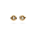 Schaffrath LIBERTÉ Ohrstecker - 117_L1064_30_GW (GW) aus Gelbgold, Platin mit Diamant