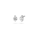 Schaffrath LIBERTÉ Ohrstecker - 217_LN004_100_WW (WW) aus Weißgold, Platin mit Diamant