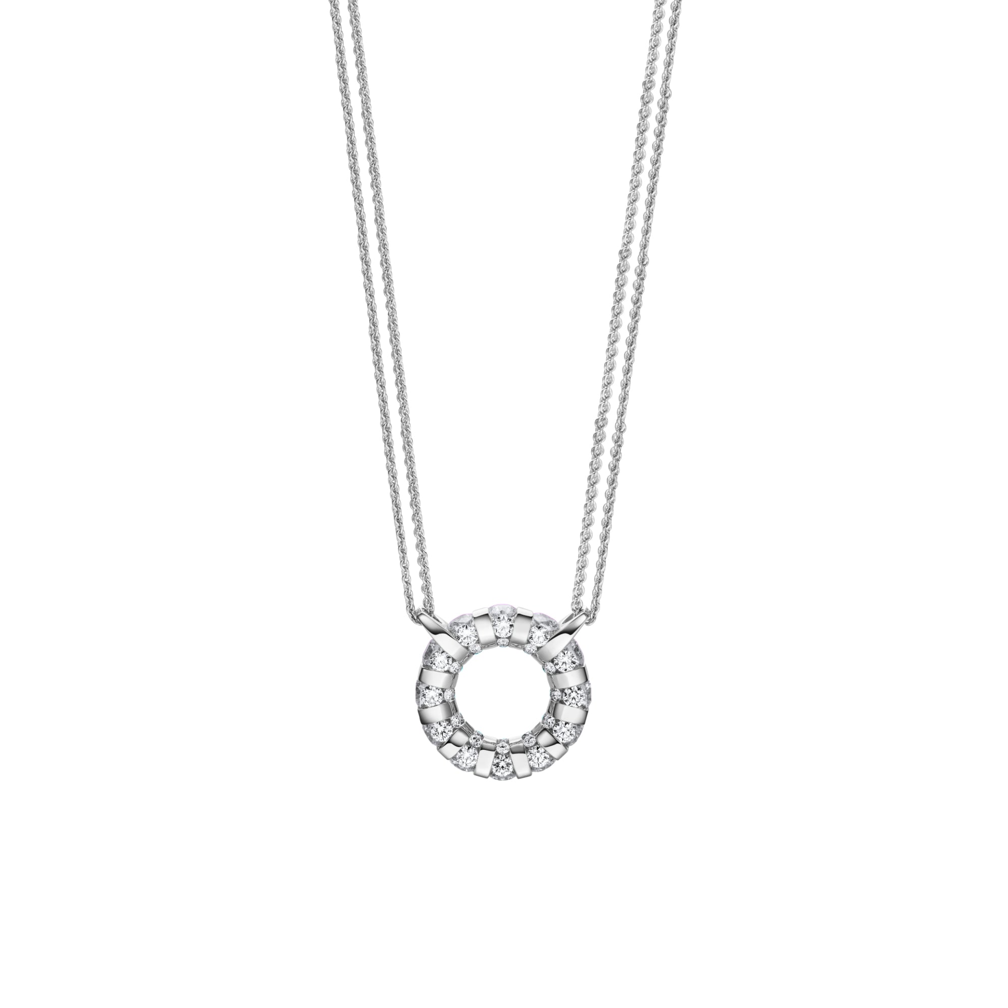 Schaffrath PARADOXAL Collier - 48115_N_290_BR_WW (WW) aus Weißgold mit Diamant