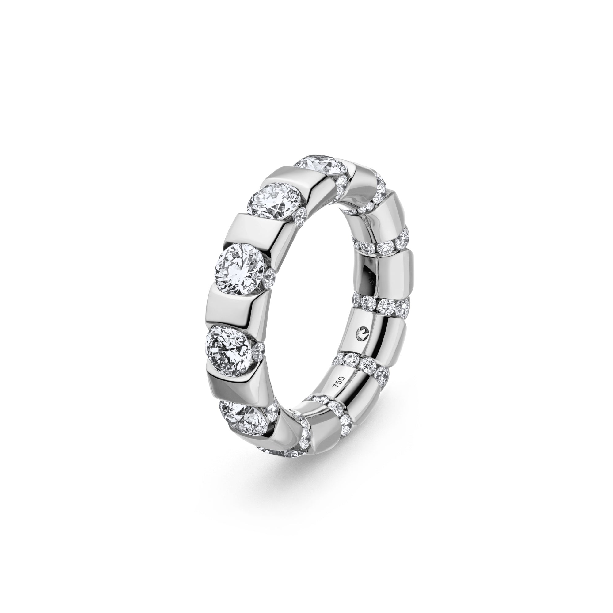 Schaffrath PARADOXAL Diamantring - 48123_R_440_BR_WW (WW) aus Weißgold mit Diamant