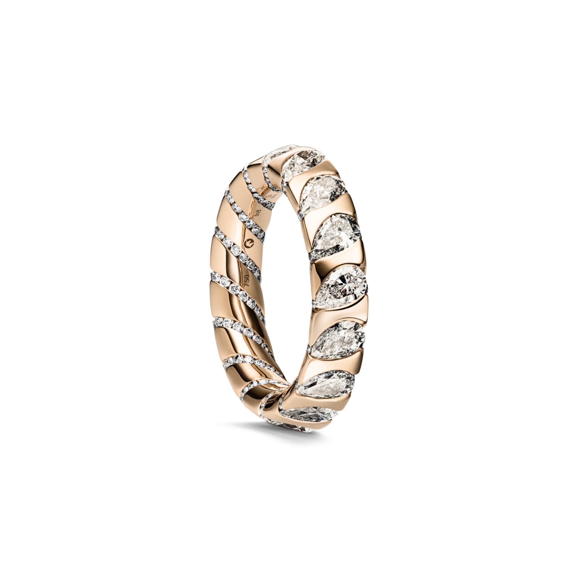 Schaffrath PARADOXAL Diamantring - 48141_R_370_PS_RW (RW) aus Roségold mit Diamant