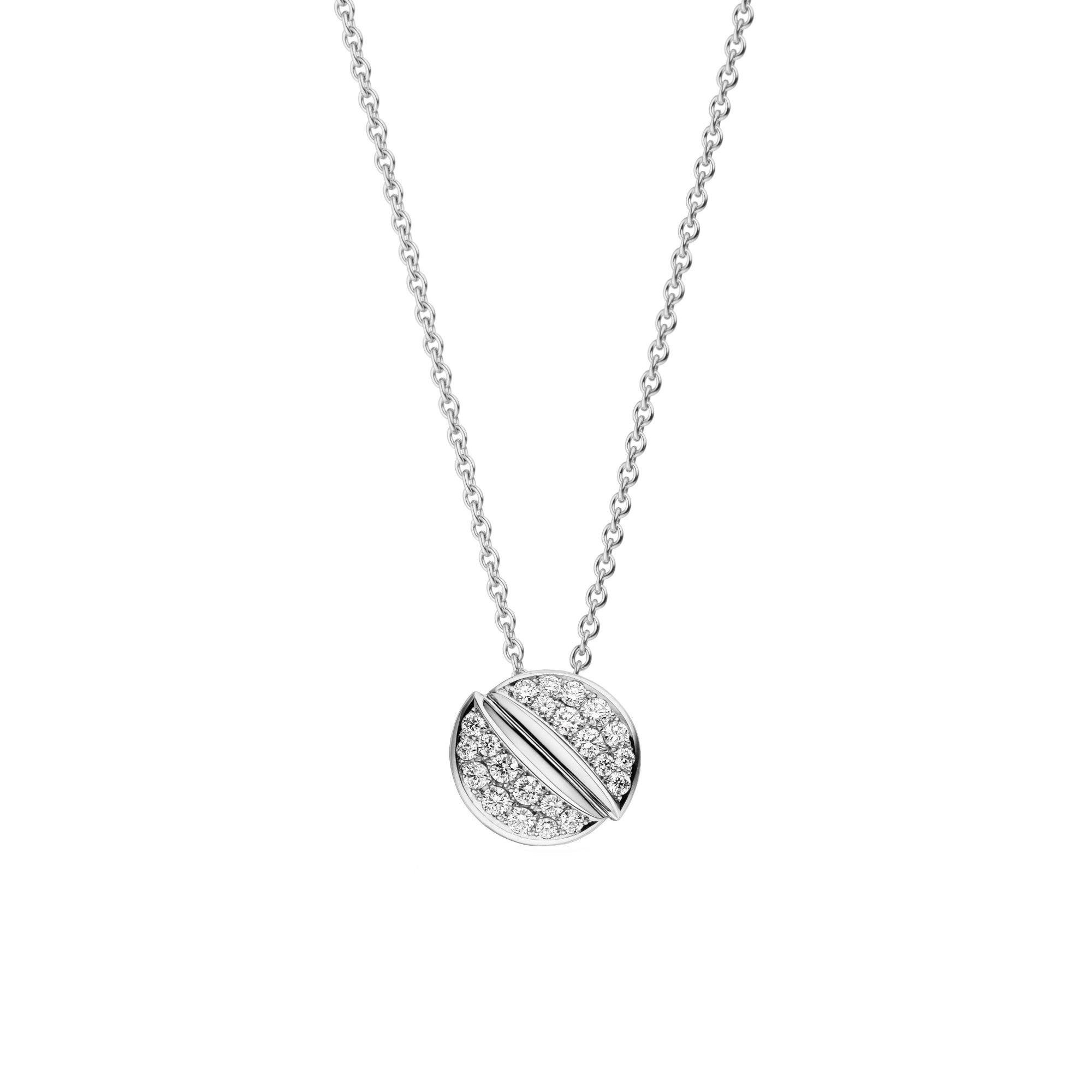 Schaffrath PATCHMATCH Collier - 214_UP002_020_WW (WW) aus Weißgold mit Diamant