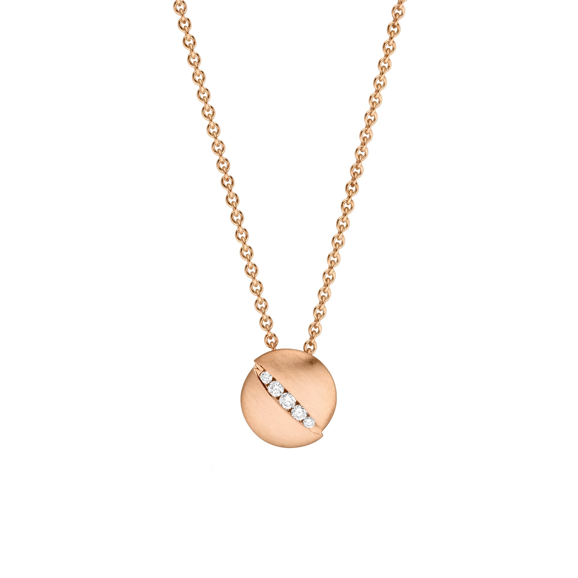 Schaffrath PATCHMATCH Collier - 754_U0001-5_007_RW (RW) aus Roségold mit Diamant