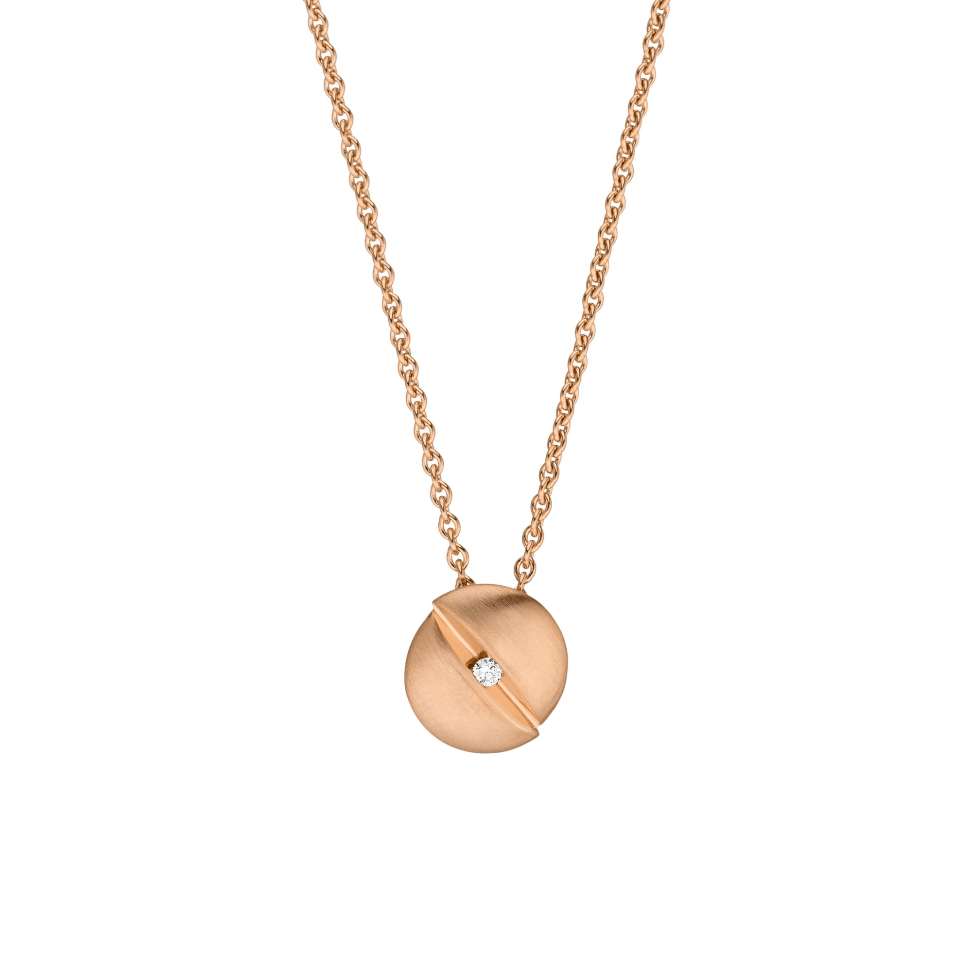 Schaffrath PATCHMATCH Collier - 754_U0001_002_RW (RW) aus Roségold mit Diamant