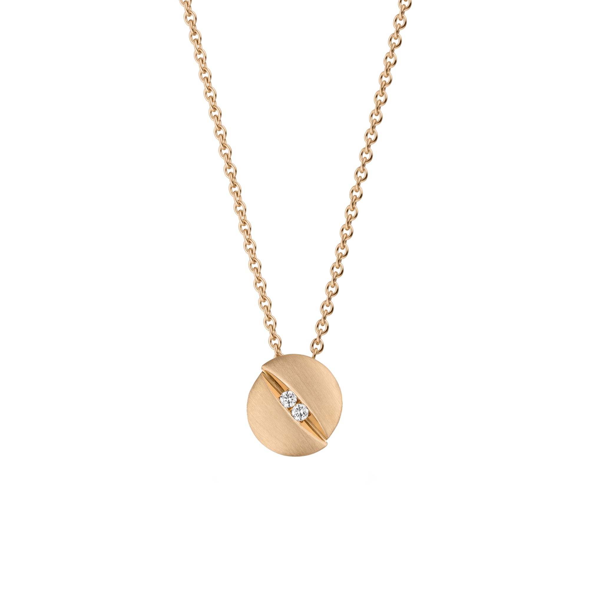 Schaffrath PATCHMATCH Collier - 754_U0002_004_RW (RW) aus Roségold mit Diamant
