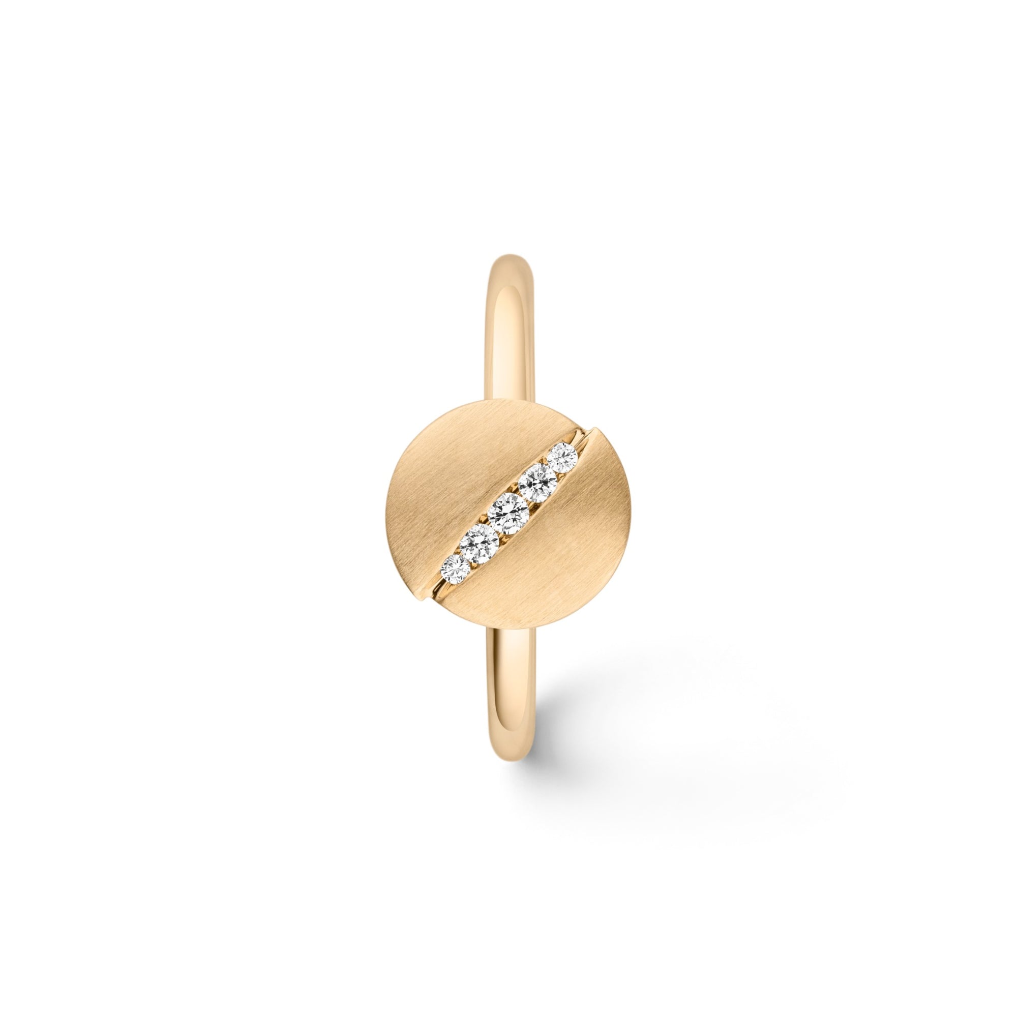 Schaffrath PATCHMATCH Diamantring - 118_U0001-5_007_GW (GW) aus Gelbgold mit Diamant