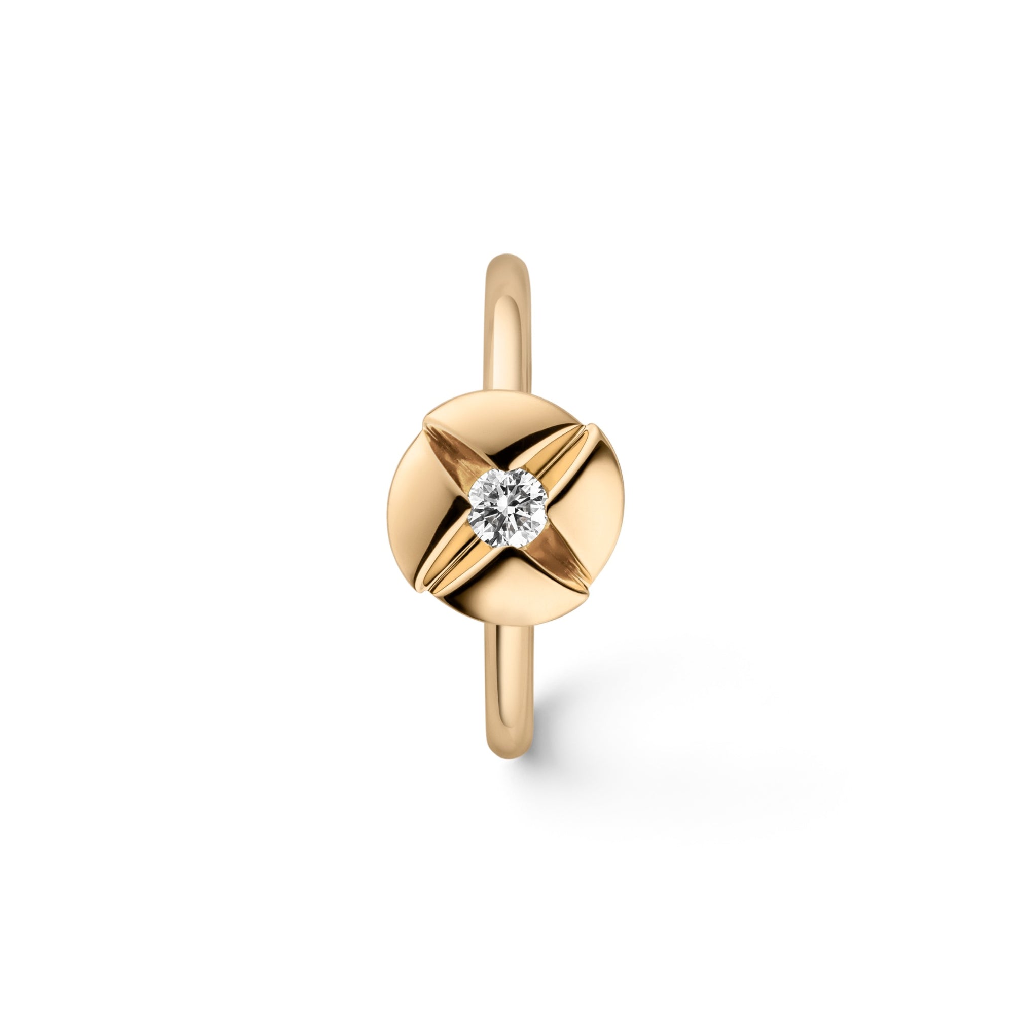 Schaffrath PATCHMATCH Diamantring - 118_U0005_015_GW (GW) aus Gelbgold mit Diamant