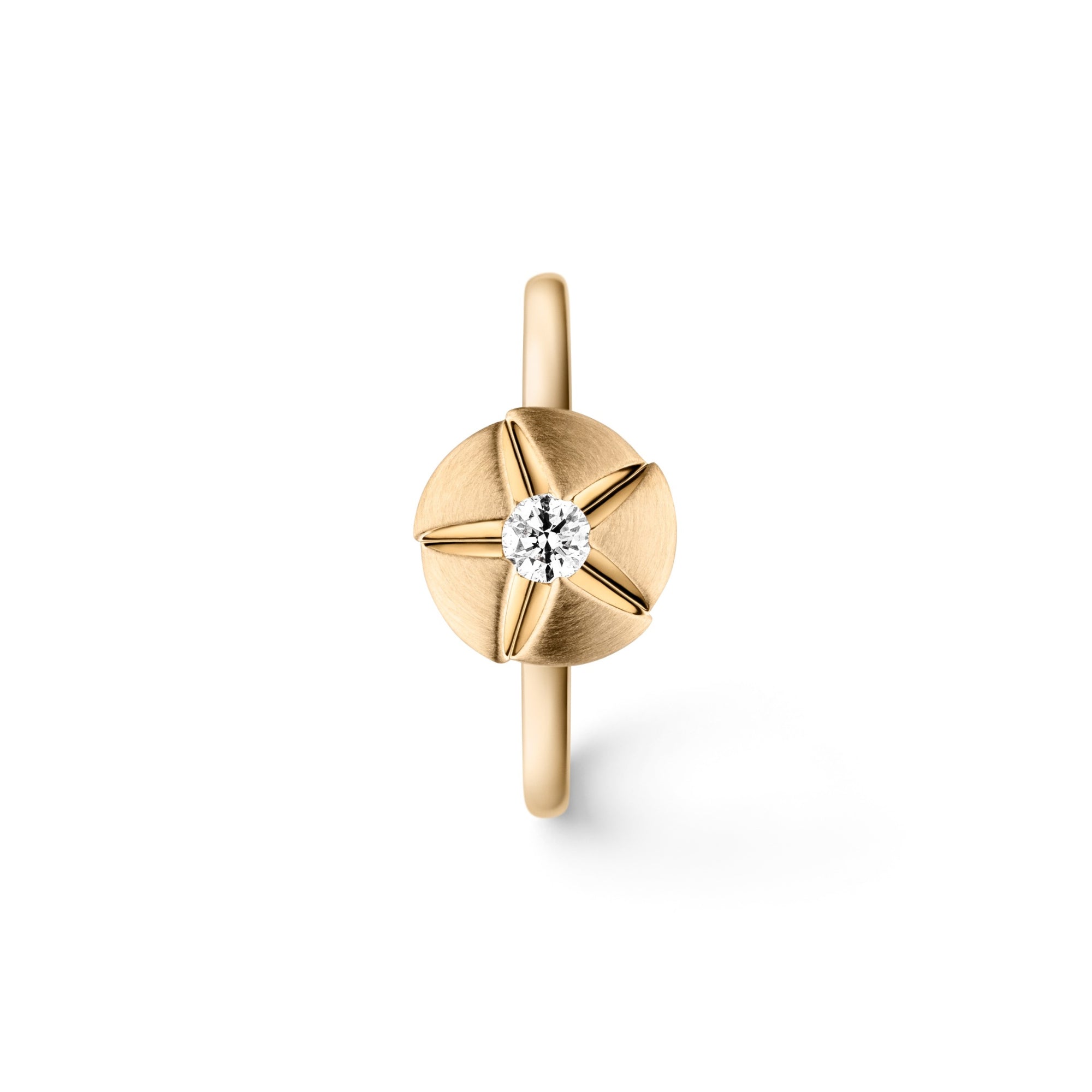 Schaffrath PATCHMATCH Diamantring - 118_U0006_015_GW (GW) aus Gelbgold mit Diamant