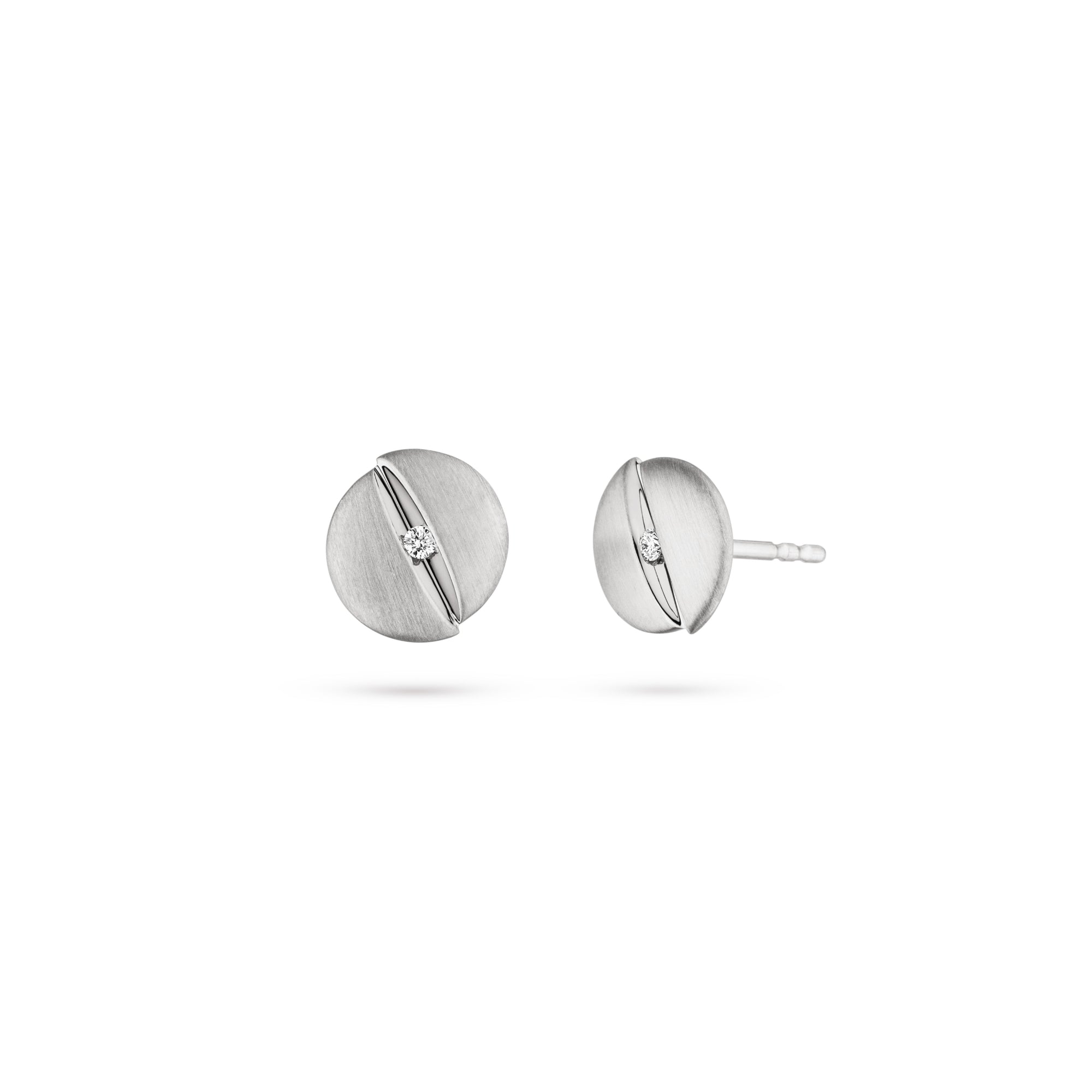 Schaffrath PATCHMATCH Ohrstecker - 217_U0001_004_WW (WW) aus Weißgold mit Diamant