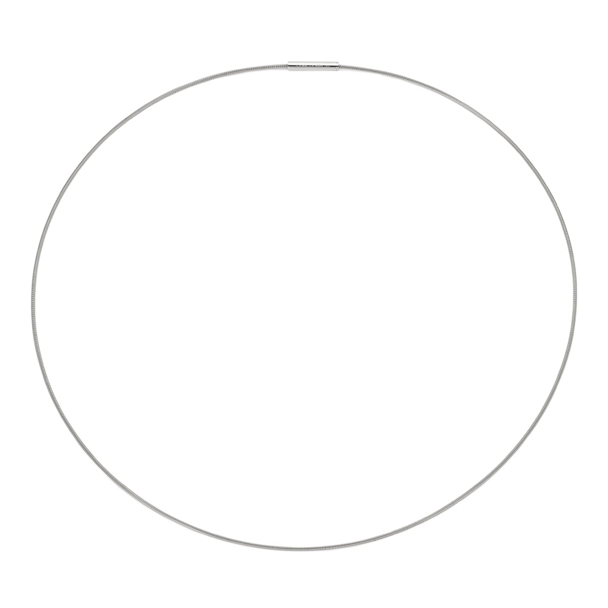 Schnur Halskette, Gelbgold von Niessing (N163112-VS-500mm-pt)