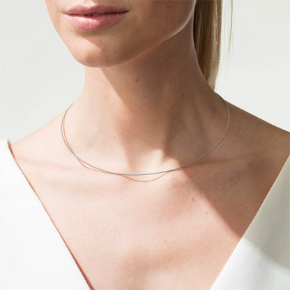 Schnur Halskette, Platin von Niessing (N163112-VS-pt)
