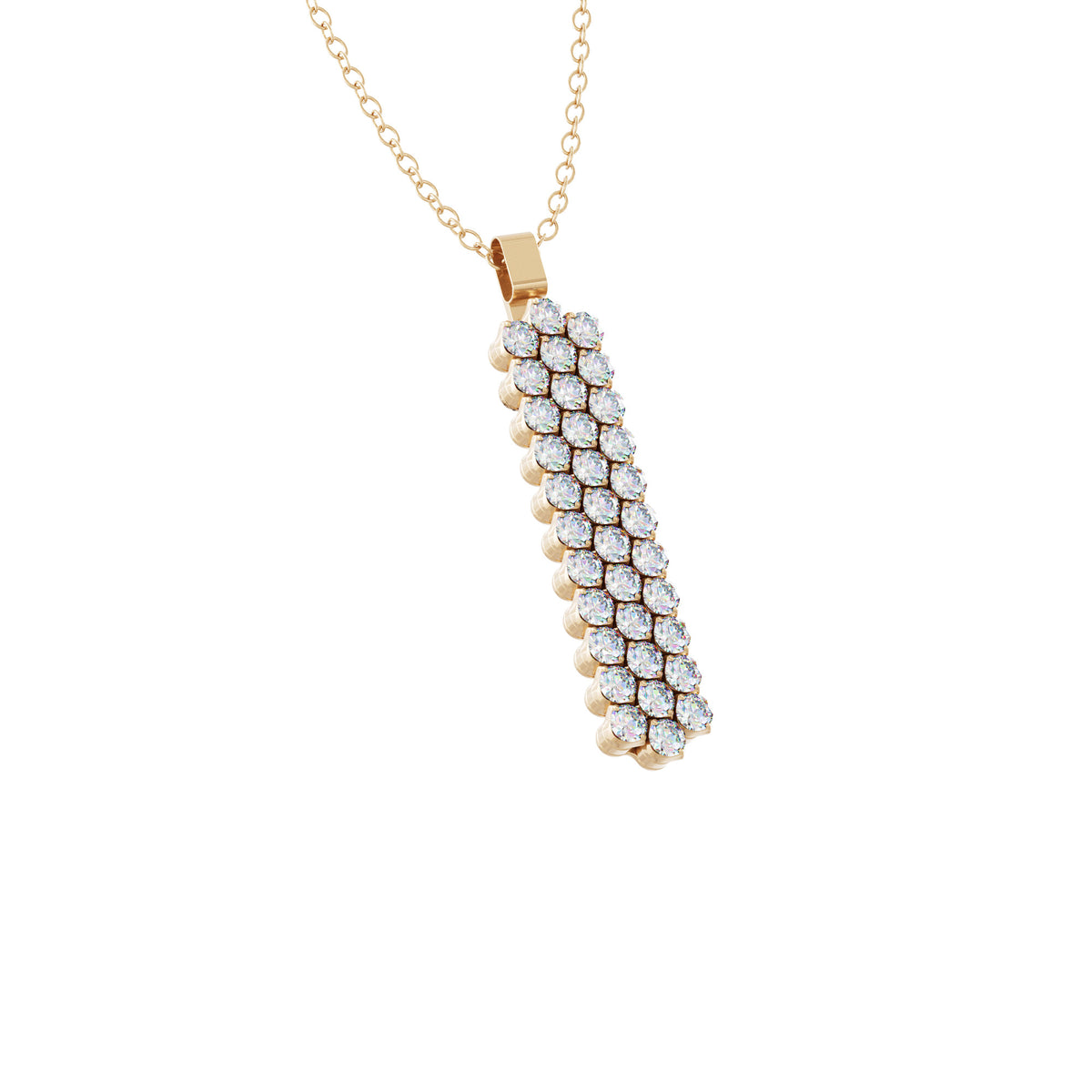 Serafino Consoli Brevetto Anhänger - CL 3F2 RG WD (WD) aus Roségold mit Diamant