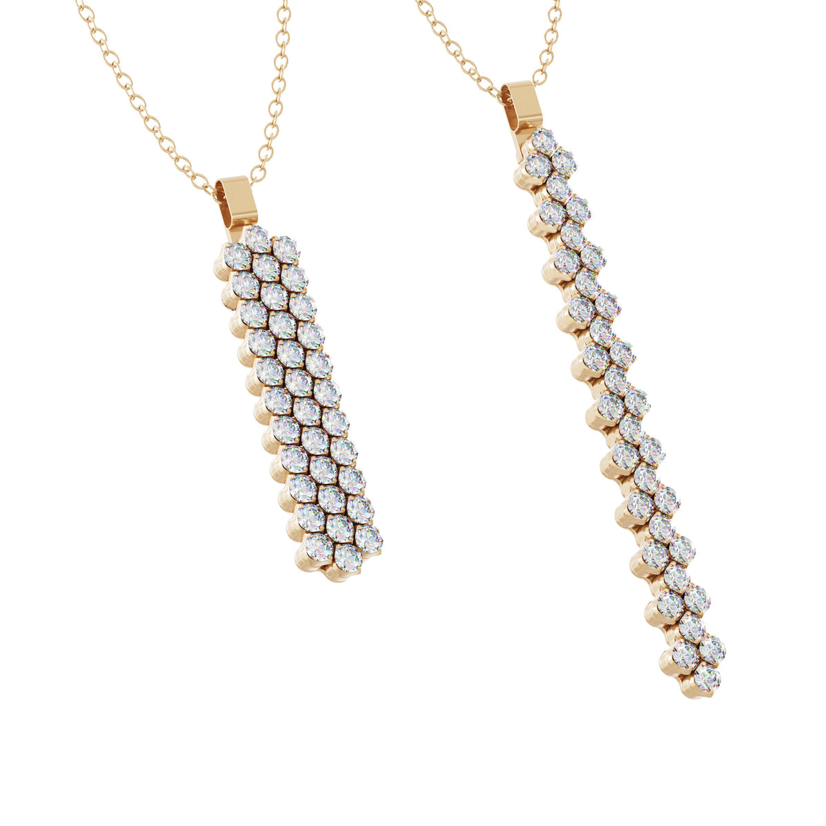 Serafino Consoli Brevetto Anhänger - CL 3F2 RG WD (WD) aus Roségold mit Diamant