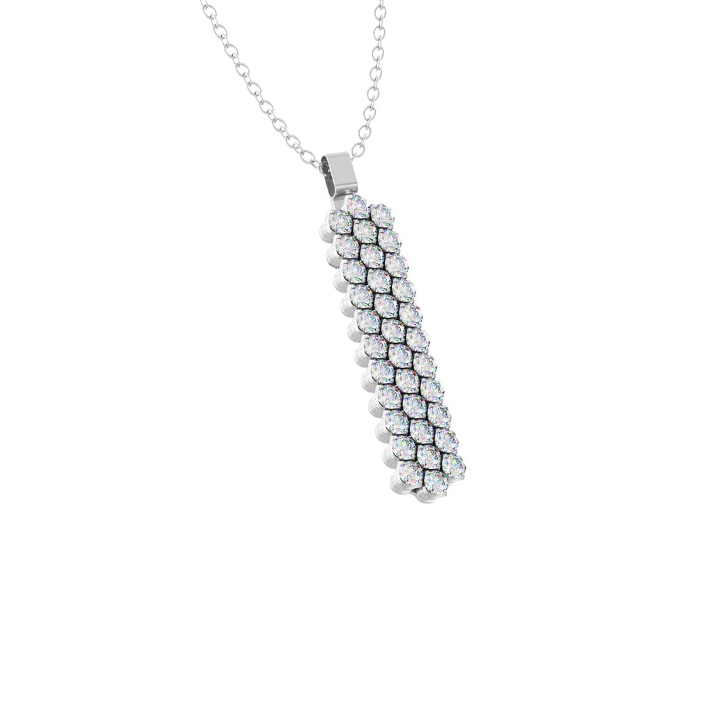 Serafino Consoli Brevetto Anhänger - CL 3F2 WG WD (WD) aus Weißgold mit Diamant