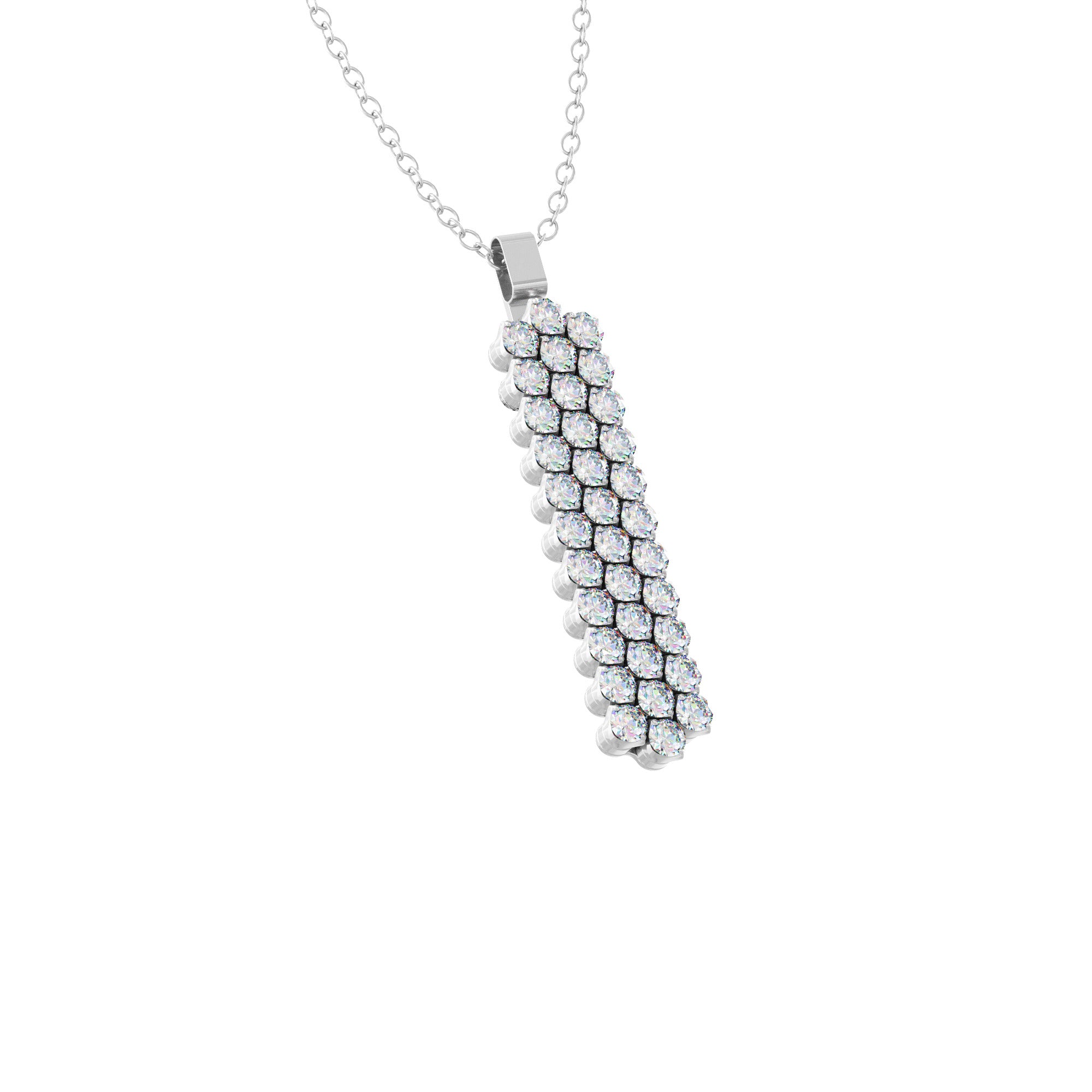 Serafino Consoli Brevetto Anhänger - CL 3F2 WG WD (WD) aus Weißgold mit Diamant