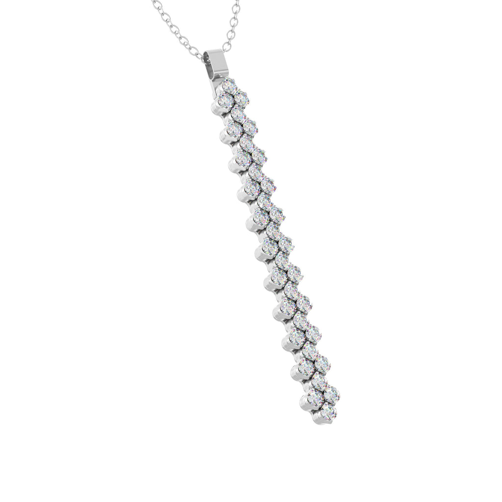 Serafino Consoli Brevetto Anhänger - CL 3F2 WG WD (WD) aus Weißgold mit Diamant