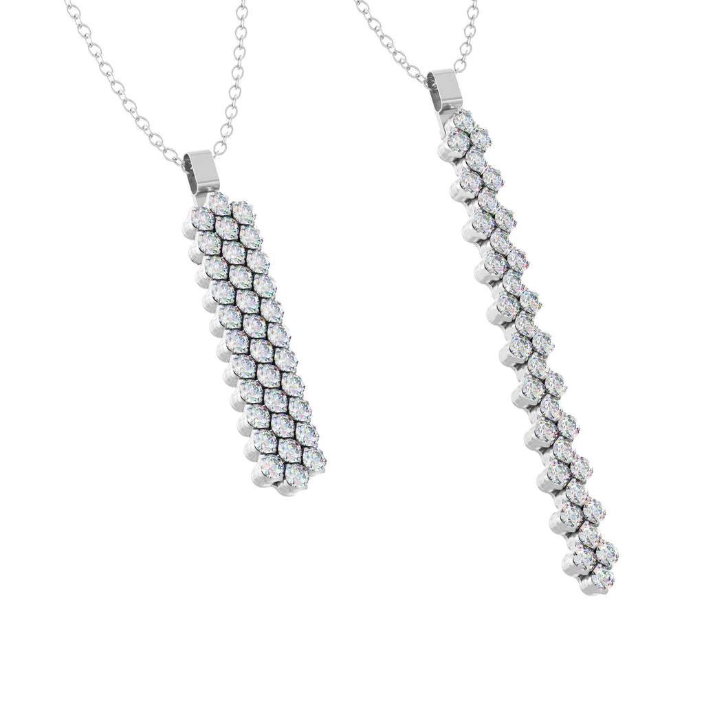 Serafino Consoli Brevetto Anhänger - CL 3F2 WG WD (WD) aus Weißgold mit Diamant
