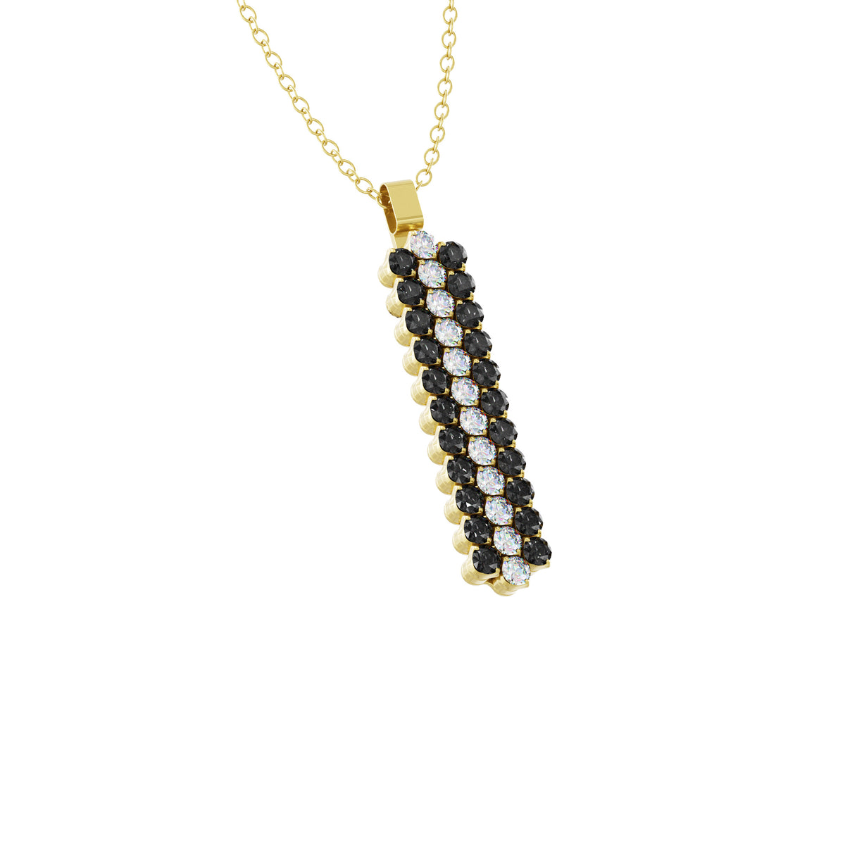 Serafino Consoli Brevetto Anhänger - CL 3F2 YG WD BD X (X) aus Gelbgold mit Diamant