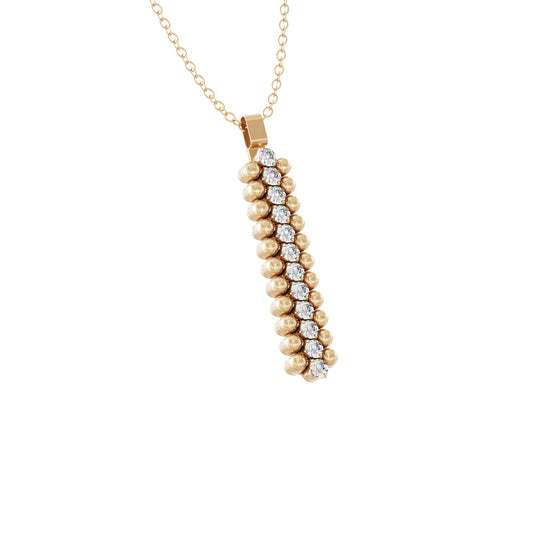 Brevetto Anhänger, Roségold • Diamant von Serafino Consoli (CL 3M2 RG WD)